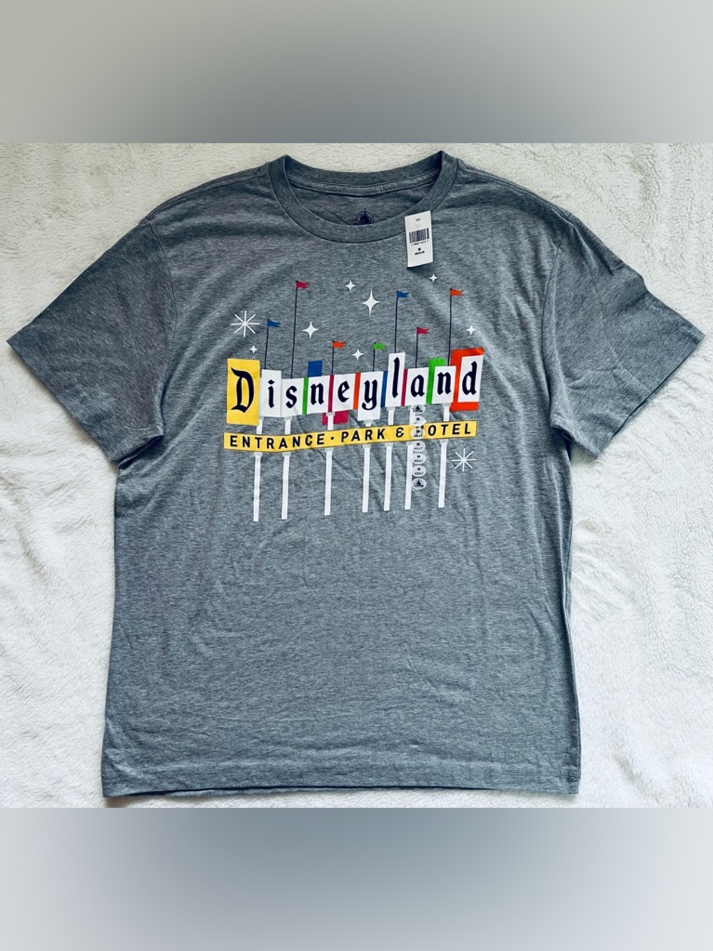 Disneyland Resort Retro Entrance Marquee Adult T-Shirt Medium New With Tags - Picture 1 of 5